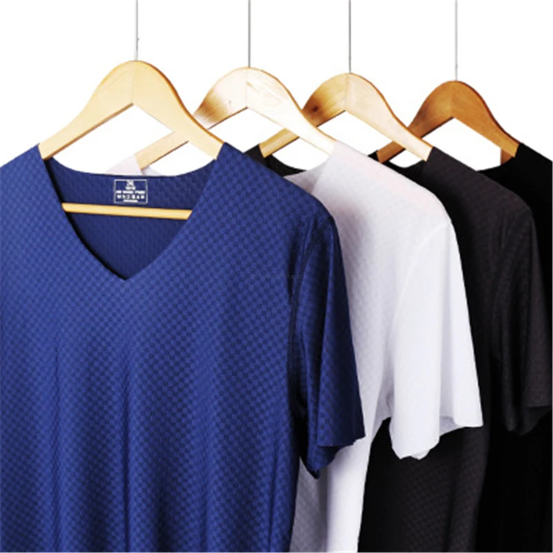 Xiaomi Mijia Ice Silk Seamless T-shirt Men's V-neck Summer Thin Stretch Slimming Top Mesh Quick-drying Sports Half-sleeved
Xiaomi Mijia Ice Silk Seamless T-shirt Men's V-neck Summer Thin Stretch Slimming Top Mesh Quick-drying Sports Half-sleeved