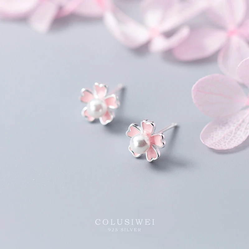 Colusiwei стерлингового серебра 925 ювелирные изделия с драгоценными камнями розовый Sakula цветок, серьги со шпилькой, для женщин, милый, не вызываю...
Colusiwei стерлингового серебра 925 ювелирные изделия с драгоценными камнями розовый Sakula цветок, серьги со шпилькой, для женщин, милый, не вызываю...