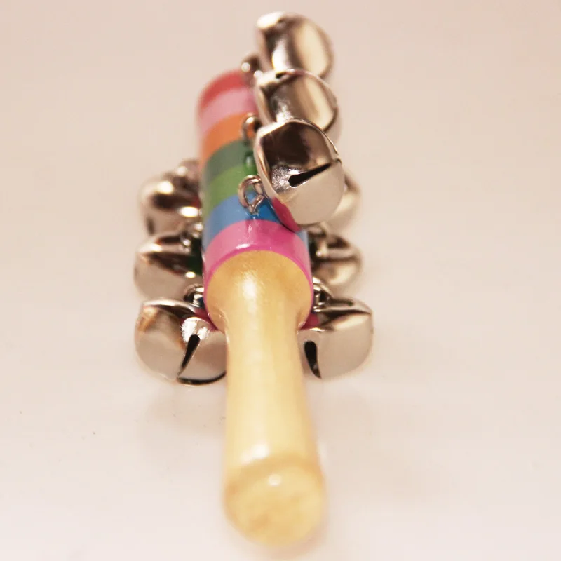 Colorful Rainbow Hand Held Bell Stick Wooden Percussion Musical Toy for KTV Party Kids Game Wholesale Retail
Colorful Rainbow Hand Held Bell Stick Wooden Percussion Musical Toy for KTV Party Kids Game Wholesale Retail