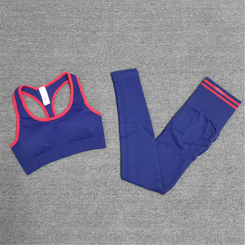 Seamless Yoga Set Women Femal Rid Gray Two 2pcs Piece Crop top Bra Legging Sportwear Workout Outfit Fitness Gym Suit Sport Sets
Seamless Yoga Set Women Femal Rid Gray Two 2pcs Piece Crop top Bra Legging Sportwear Workout Outfit Fitness Gym Suit Sport Sets