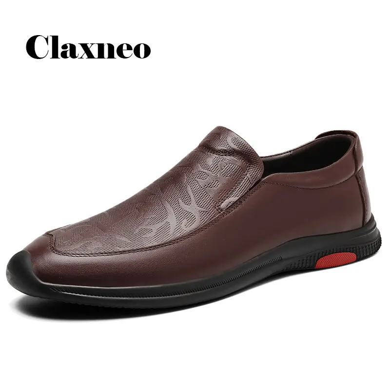 Man Leather Shoes 2020 Men's Autumn Shoe Slip on Genuine Leather Boat Footwear Male Loafers mocassin homme Casual Design Soft
Man Leather Shoes 2020 Men's Autumn Shoe Slip on Genuine Leather Boat Footwear Male Loafers mocassin homme Casual Design Soft