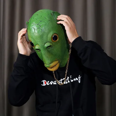 Murlocs головные уборы зеленый с круглым открытым носком; Крышка смешной, латексный маска вечерние Забавный костюм для косплея для взрослых, ун...
Murlocs головные уборы зеленый с круглым открытым носком; Крышка смешной, латексный маска вечерние Забавный костюм для косплея для взрослых, ун...