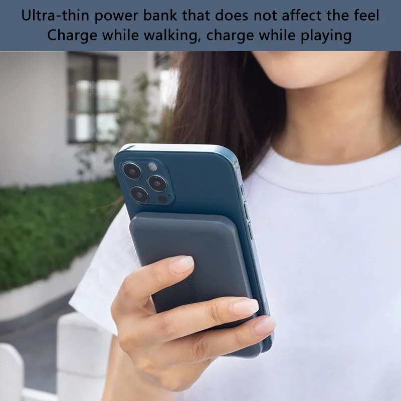 For 2021 NEW Magsafe Charger Magnetic Power Bank For iphone 12 12Pro 12proMax 12mini Magnet Wireless Charging External Battery
For 2021 NEW Magsafe Charger Magnetic Power Bank For iphone 12 12Pro 12proMax 12mini Magnet Wireless Charging External Battery