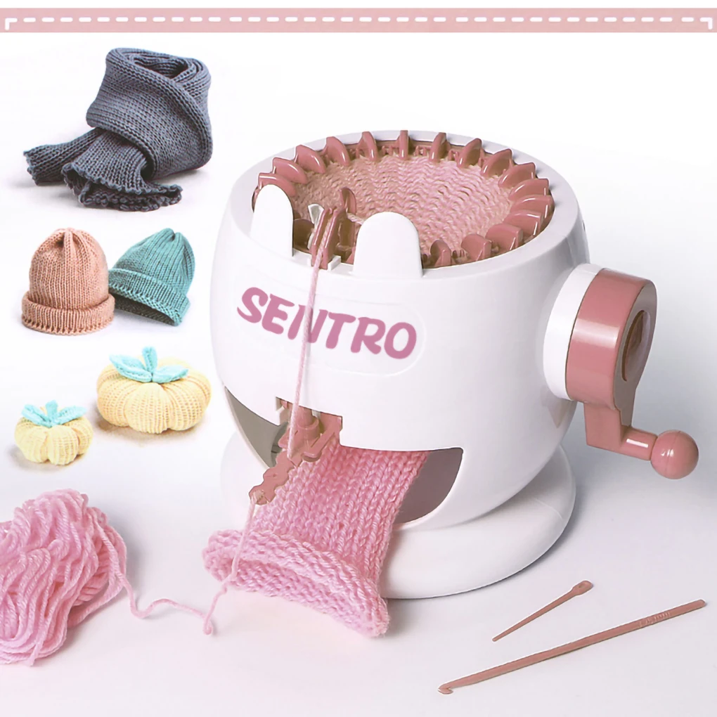 Round Loom Knitting Hand Crank Crocheting Machine Hat Socks Homemade DIY Art Beginners Circular Automatic Weaving Craft
Round Loom Knitting Hand Crank Crocheting Machine Hat Socks Homemade DIY Art Beginners Circular Automatic Weaving Craft