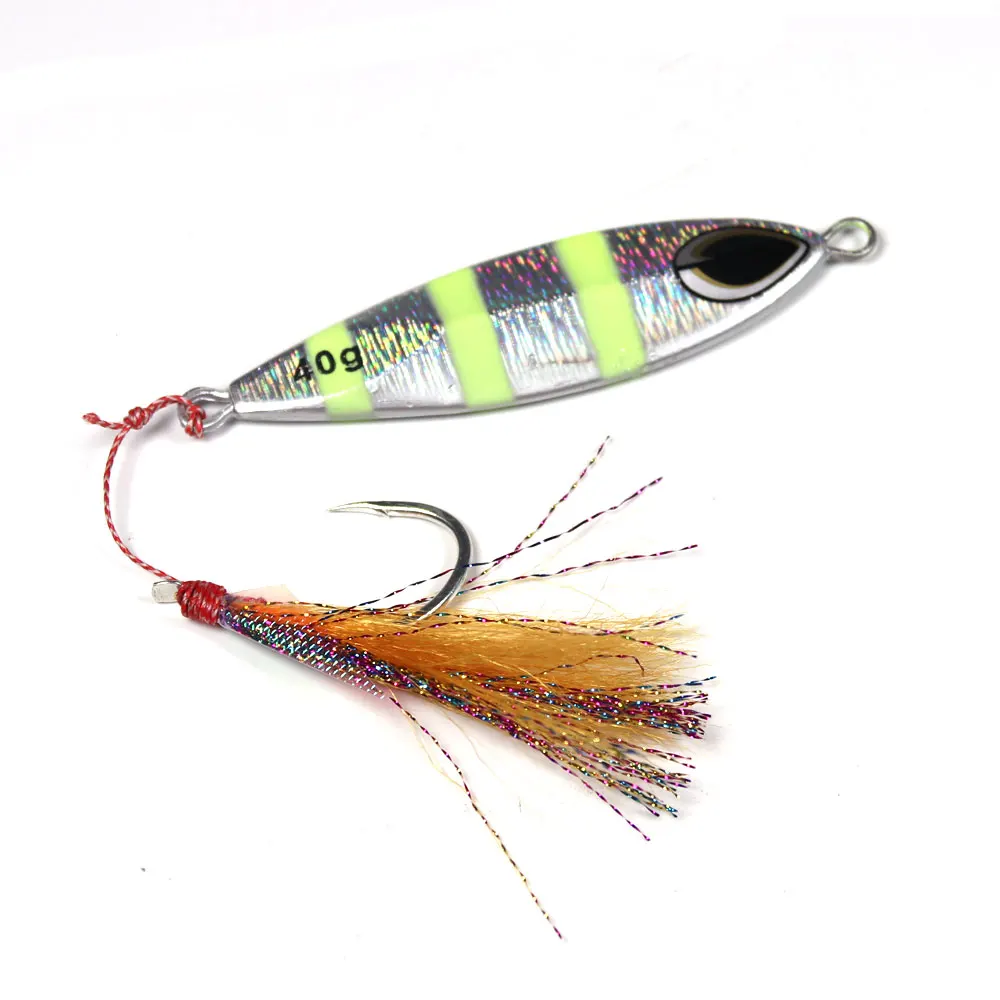 8pcs 8.3cm/40g Deep Sea Slow Sinking Lead Jig Metal Plate Luminous Baits Aritificial Hard Lure Trolling Fishing Jig
8pcs 8.3cm/40g Deep Sea Slow Sinking Lead Jig Metal Plate Luminous Baits Aritificial Hard Lure Trolling Fishing Jig