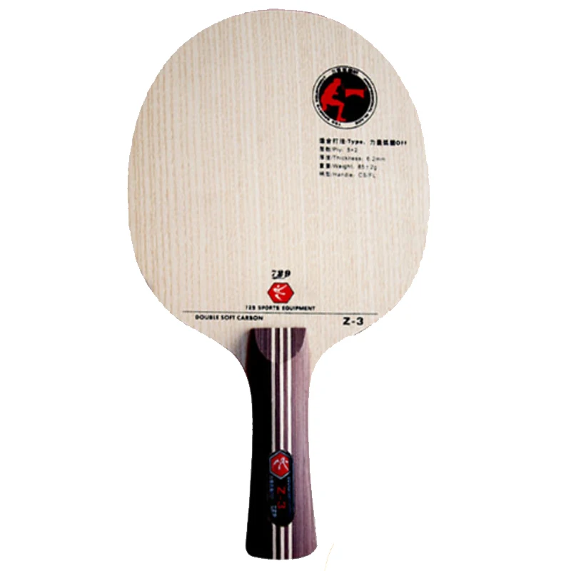 Original RITC Friendship 729 Z3 Z-3 5+2 Carbon OFF Table Tennis White Ash Blade for PingPong Racket
Original RITC Friendship 729 Z3 Z-3 5+2 Carbon OFF Table Tennis White Ash Blade for PingPong Racket