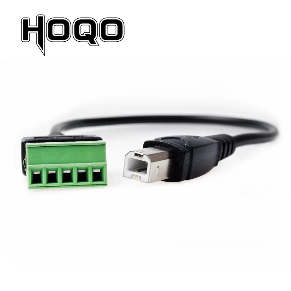 USB 2,0 B штекер на 5-контактный винтовой разъем USB разъем с защитой USB2.0 Тип B для винтовой клеммы
USB 2,0 B штекер на 5-контактный винтовой разъем USB разъем с защитой USB2.0 Тип B для винтовой клеммы