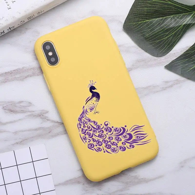 Animal peacock pattern Phone Case Candy Color for iPhone 6 7 8 11 12 s mini pro X XS XR MAX Plus
Animal peacock pattern Phone Case Candy Color for iPhone 6 7 8 11 12 s mini pro X XS XR MAX Plus