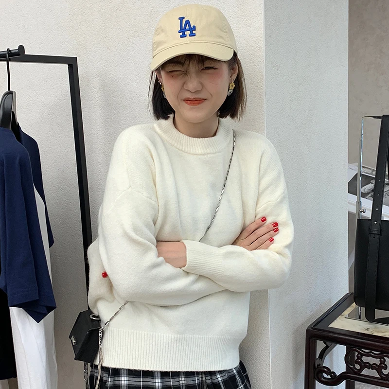 5 colors 2020 Autumn Winter Women Pullovers And Sweaters Jumper korean style basic Female knitted Sweater Female (C8123)
5 colors 2020 Autumn Winter Women Pullovers And Sweaters Jumper korean style basic Female knitted Sweater Female (C8123)