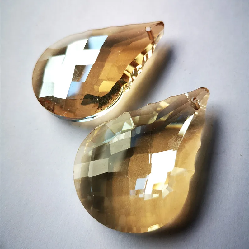 2pcs 50mm Champagne Suncatcher (Free Rings) K9 Crystal Gourd Faceted Chandelier Pendants Hanging Ornament Fengshui Xms Lamp Part
2pcs 50mm Champagne Suncatcher (Free Rings) K9 Crystal Gourd Faceted Chandelier Pendants Hanging Ornament Fengshui Xms Lamp Part