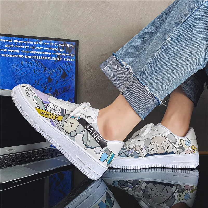 Hand-painted Shoes Personality Graffiti Small White Shoes Men And Women Couple Shoes Men's Shoes
Hand-painted Shoes Personality Graffiti Small White Shoes Men And Women Couple Shoes Men's Shoes