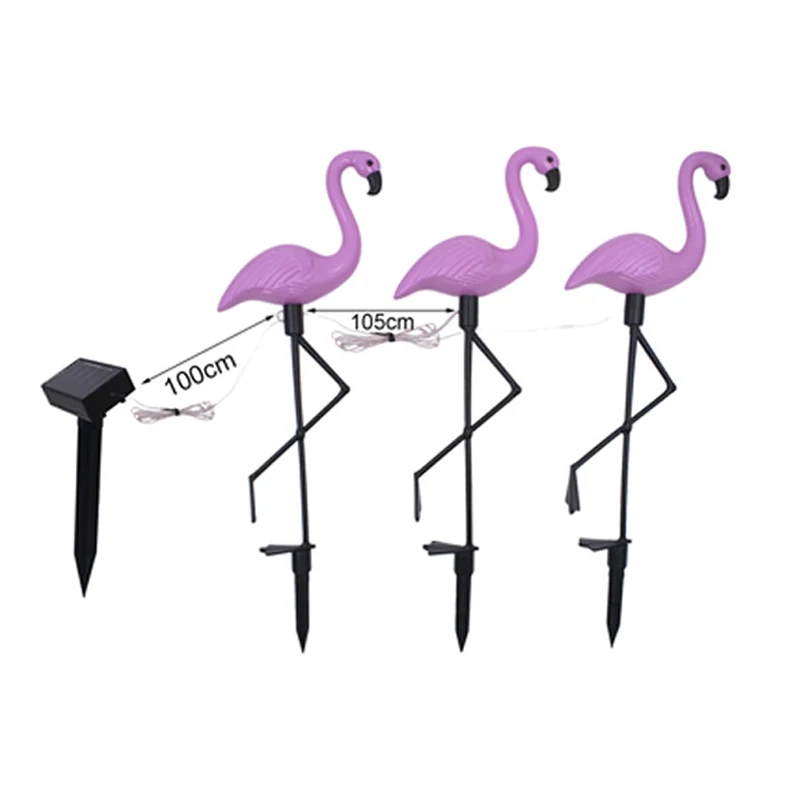 Solar Flamingo Light Garden One for Three Outdoor Garden Ground Plug Decorative Induction Light TN88
Solar Flamingo Light Garden One for Three Outdoor Garden Ground Plug Decorative Induction Light TN88
