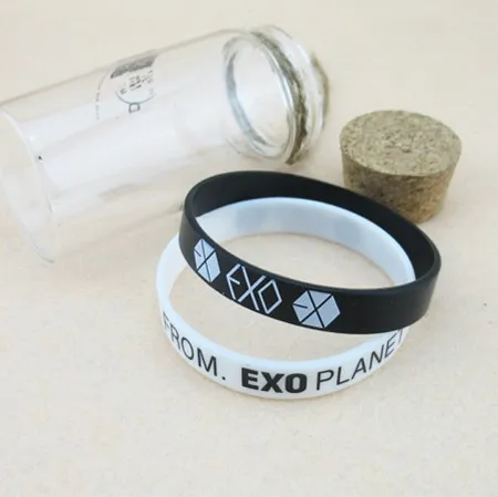 Оптовая продажа мужской или женский браслет KPOP EXO K XOXO jelly|women bracelet|bracelet wholesalewholesale