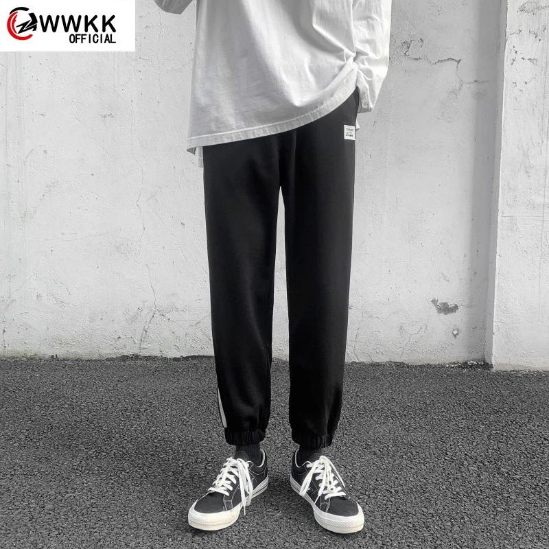 WWKK 2021 Style Harem Pants Men Streetwear Casual Joggers Mens Pants Cotton Linen Sweatpants Ankle-length Men Trousers M-3XL
WWKK 2021 Style Harem Pants Men Streetwear Casual Joggers Mens Pants Cotton Linen Sweatpants Ankle-length Men Trousers M-3XL
