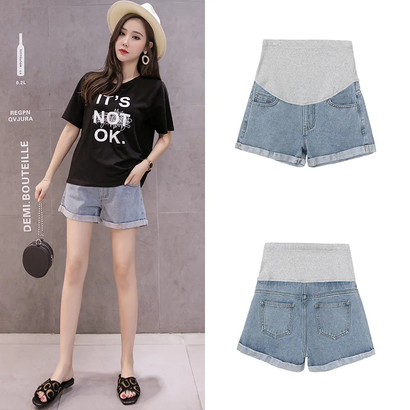 2020 Pregnant Women's Shorts Summer Wear Low-waisted Denim Shorts Summer Wear New Spring Loose Pants for Pregnant Women Clothes
2020 Pregnant Women's Shorts Summer Wear Low-waisted Denim Shorts Summer Wear New Spring Loose Pants for Pregnant Women Clothes