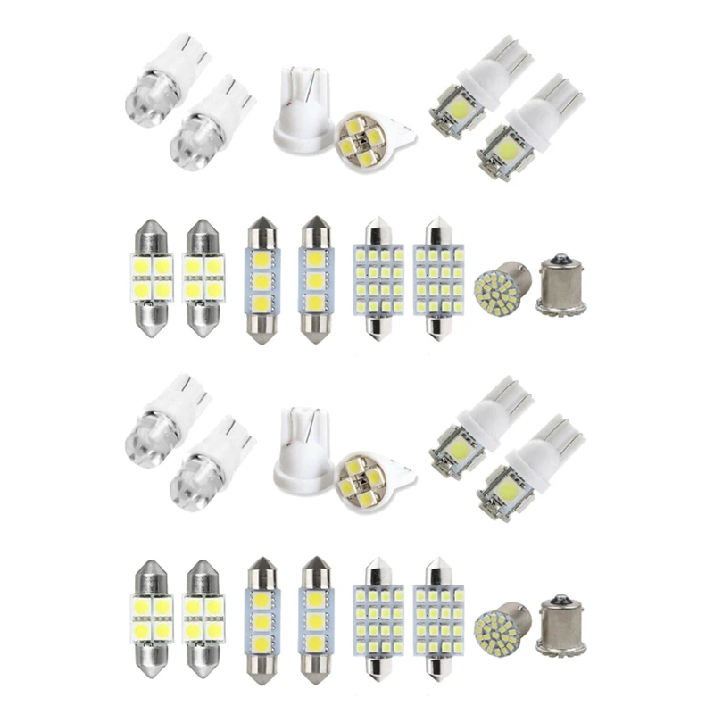 28X White LED Car Interior Inside Light Dome Trunk Map License Plate Lamp Bulbs
28X White LED Car Interior Inside Light Dome Trunk Map License Plate Lamp Bulbs