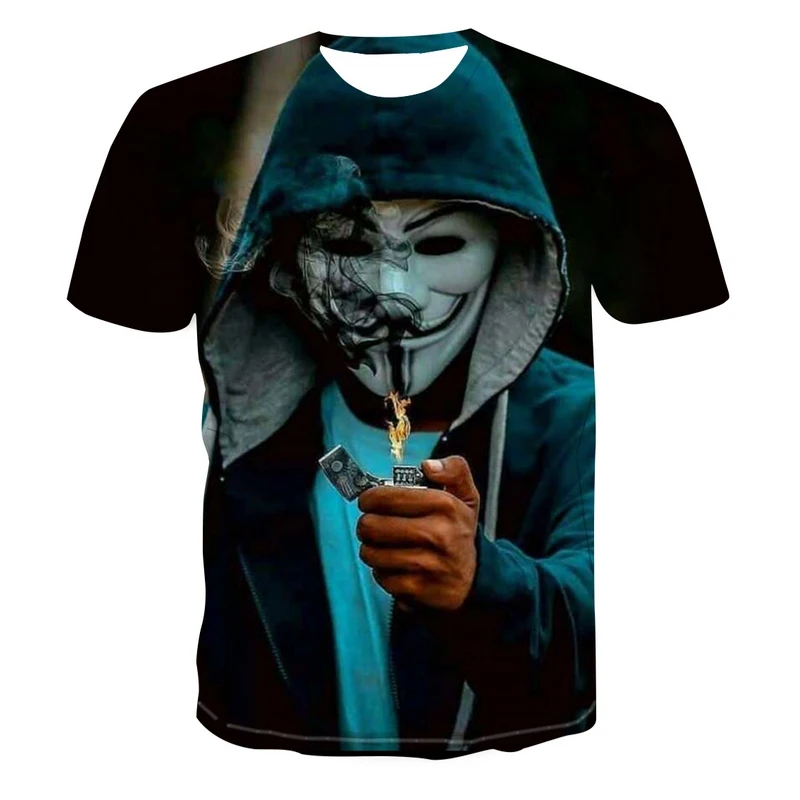 Men's New T-shirt Tops Clown Printing Oversized T-shirt Casual Man Loose Sports Short Sleeve Summer T-shirt Men's Breathable
Men's New T-shirt Tops Clown Printing Oversized T-shirt Casual Man Loose Sports Short Sleeve Summer T-shirt Men's Breathable
