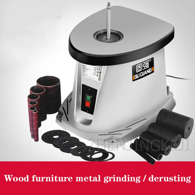 Grinding Machine Sanding Belt Column 14 Inch Home DIY Desktop Electric Shaft Electricity 50hz 220V 450W Sander Grinder
Grinding Machine Sanding Belt Column 14 Inch Home DIY Desktop Electric Shaft Electricity 50hz 220V 450W Sander Grinder