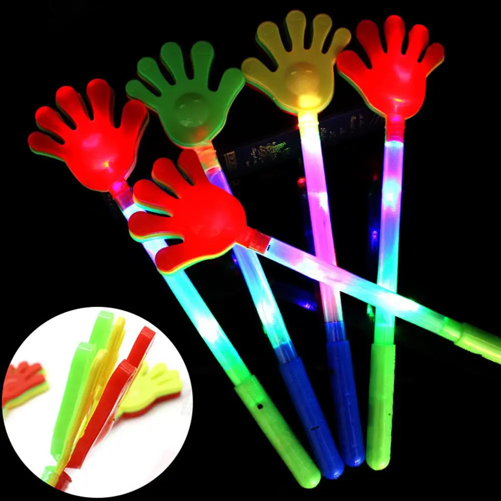 1Pc Flash LED Hands Clap Luminous Clapping Kids Toys Party Concert Supplies for Children boys girls gifts
1Pc Flash LED Hands Clap Luminous Clapping Kids Toys Party Concert Supplies for Children boys girls gifts