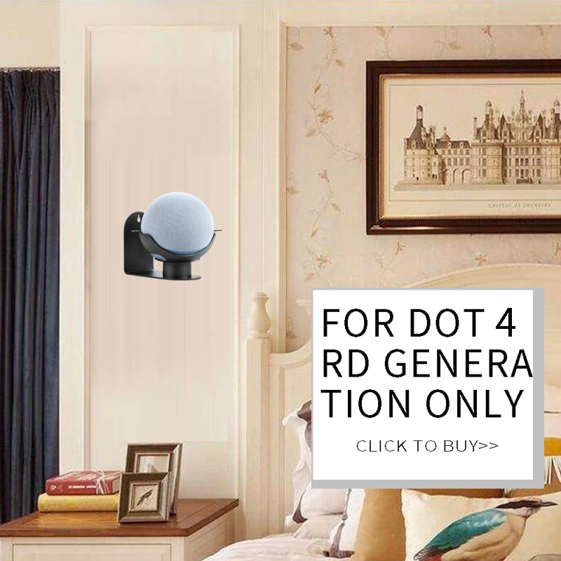 For Alexa Echo Dot 4th Gen Smart Speaker Holder Wall Hanging Bracket Holder For Echo Dot 4 Speaker Space Saving Bracket Bracket
For Alexa Echo Dot 4th Gen Smart Speaker Holder Wall Hanging Bracket Holder For Echo Dot 4 Speaker Space Saving Bracket Bracket