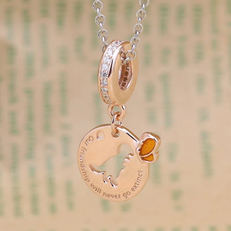 Claudia S925 Silver Friendship Forever Necklace Friendship Pendant Of Dinosaur And Butterfly Pendant Fit Original Necklace
Claudia S925 Silver Friendship Forever Necklace Friendship Pendant Of Dinosaur And Butterfly Pendant Fit Original Necklace