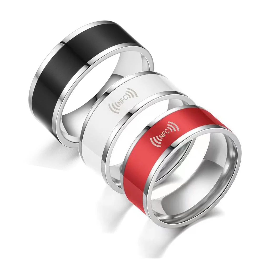 2021 Fashion Men's Nfc Ring Multifunctional Waterproof Smart Wearing Android and Ios Jewelry Mobile Phone Device Women's Ring
2021 Fashion Men's Nfc Ring Multifunctional Waterproof Smart Wearing Android and Ios Jewelry Mobile Phone Device Women's Ring