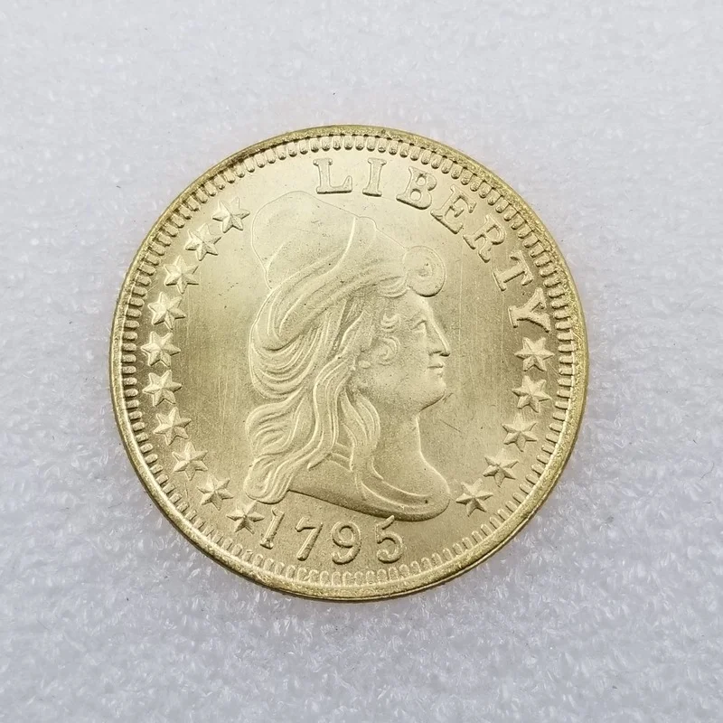 Антикварная ручная работа 1795 Американский Золотая монета иностранных серебряный доллар
Антикварная ручная работа 1795 Американский Золотая монета иностранных серебряный доллар
