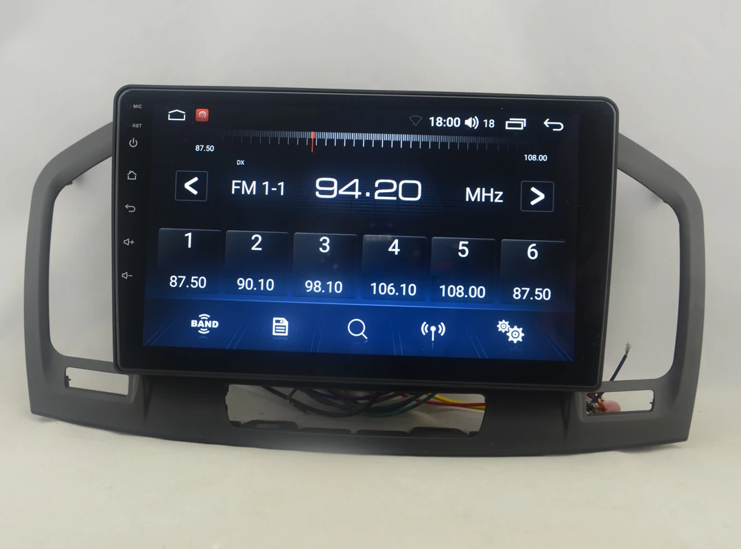 9 "четырехъядерный Android 10 Автомобильный GPS Радио навигатор для Buick Regal Opel Vauxhall Holden