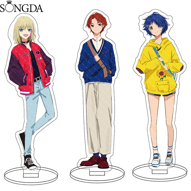 Anime Wonder Egg Priority Acrylic Stand Kawai Rika Ohto Ai Neiru Aonuma Shake Stand Transparent Acrylic Figures Desk Decor Toy
Anime Wonder Egg Priority Acrylic Stand Kawai Rika Ohto Ai Neiru Aonuma Shake Stand Transparent Acrylic Figures Desk Decor Toy