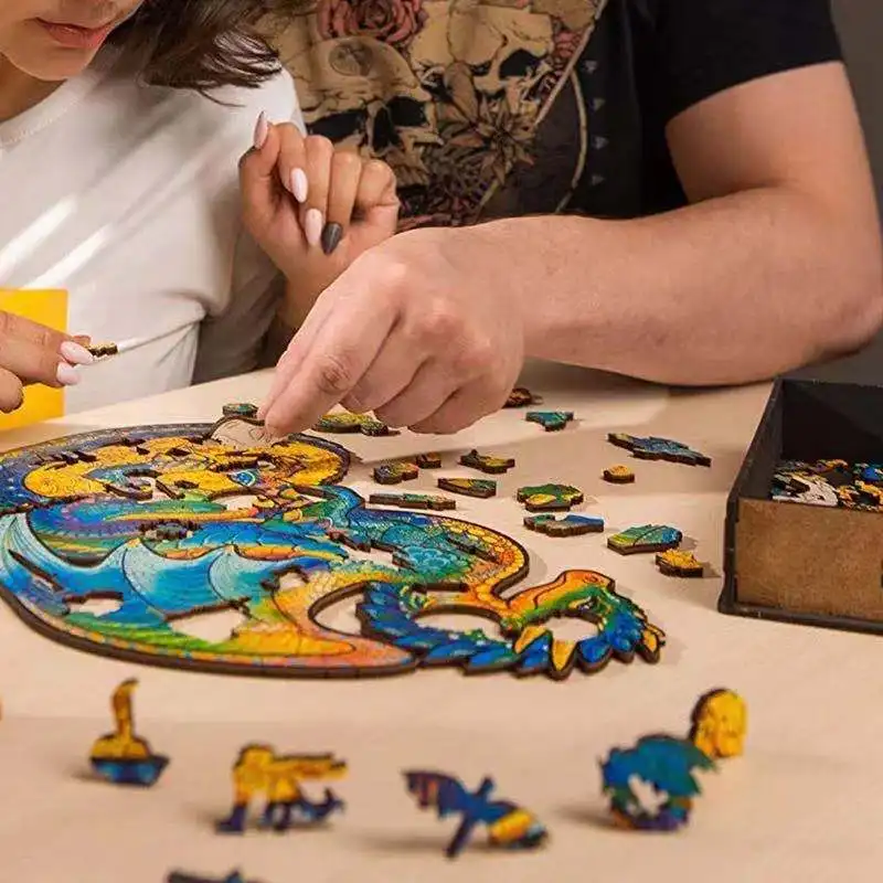2021 New Wooden Puzzle for Adults Children Wood DIY Crafts Animal Shaped Christmas Gift wooden jigsaw puzzle Hell Difficulty
2021 New Wooden Puzzle for Adults Children Wood DIY Crafts Animal Shaped Christmas Gift wooden jigsaw puzzle Hell Difficulty