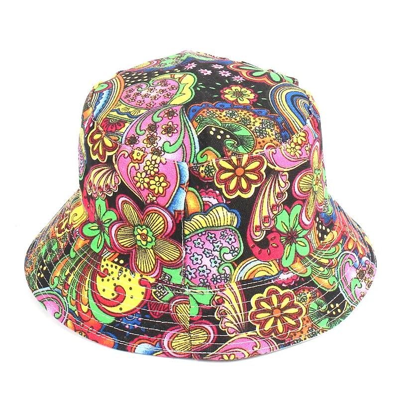 Summer Panama Bucket Hat Hip Hop Bucket Cap Women Men Fashion Reversible chapeau Femme Floral Fisherman Hat
Summer Panama Bucket Hat Hip Hop Bucket Cap Women Men Fashion Reversible chapeau Femme Floral Fisherman Hat