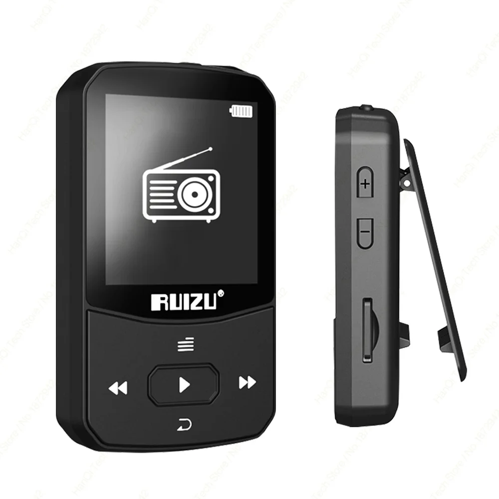 Mp3-плеер RUIZU X52 с Bluetooth поддержка FM-радио запись видео электронная книга шагомер