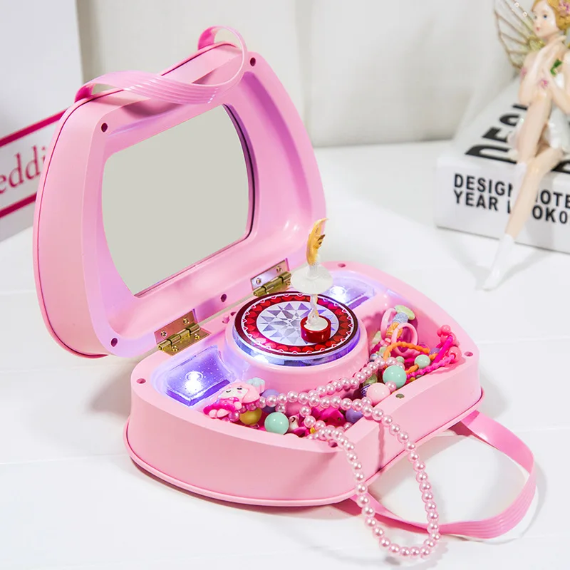 Colorful Flash Handbag Music Music Box Creative Rotating Ballet Girl Children's Jewelry Storage Box Girlfriend Birthday Gift
Colorful Flash Handbag Music Music Box Creative Rotating Ballet Girl Children's Jewelry Storage Box Girlfriend Birthday Gift