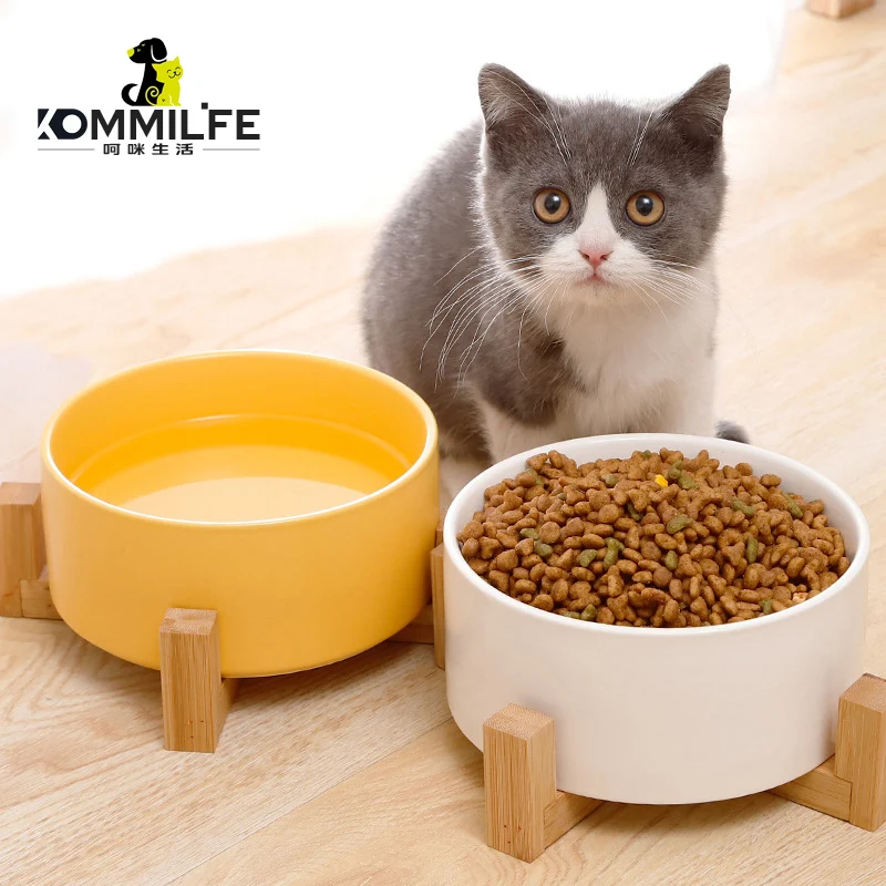 Anti-slip Ceramic Bowl For Cat Diameter 12.8-20cm Pet Dog Cat Bowl Feeder With Wood Stand Cat Dog Food Bowl Cat Accessories
Anti-slip Ceramic Bowl For Cat Diameter 12.8-20cm Pet Dog Cat Bowl Feeder With Wood Stand Cat Dog Food Bowl Cat Accessories