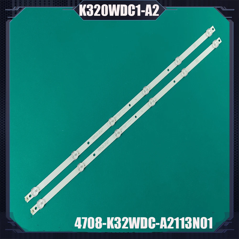 Светодиодная лента для подсветки 32 дюйма K320WDC1 A2 4708-K32WDC-A2113N01, 6 светодиодов 583 мм, TX-32ER250ZZ K320WDC2B K320WDC1176021
Светодиодная лента для подсветки 32 дюйма K320WDC1 A2 4708-K32WDC-A2113N01, 6 светодиодов 583 мм, TX-32ER250ZZ K320WDC2B K320WDC1176021