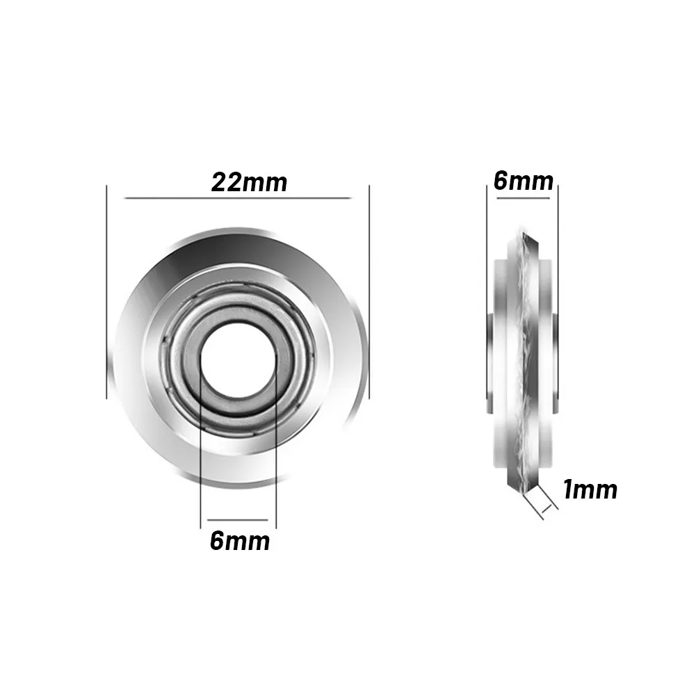 2Pcs Tile Ceramic Cutter Tungsten Carbide Bearing Glass Cutter Blade Wheel For Tile Brick Cutting Machine 22x6x6mm
2Pcs Tile Ceramic Cutter Tungsten Carbide Bearing Glass Cutter Blade Wheel For Tile Brick Cutting Machine 22x6x6mm