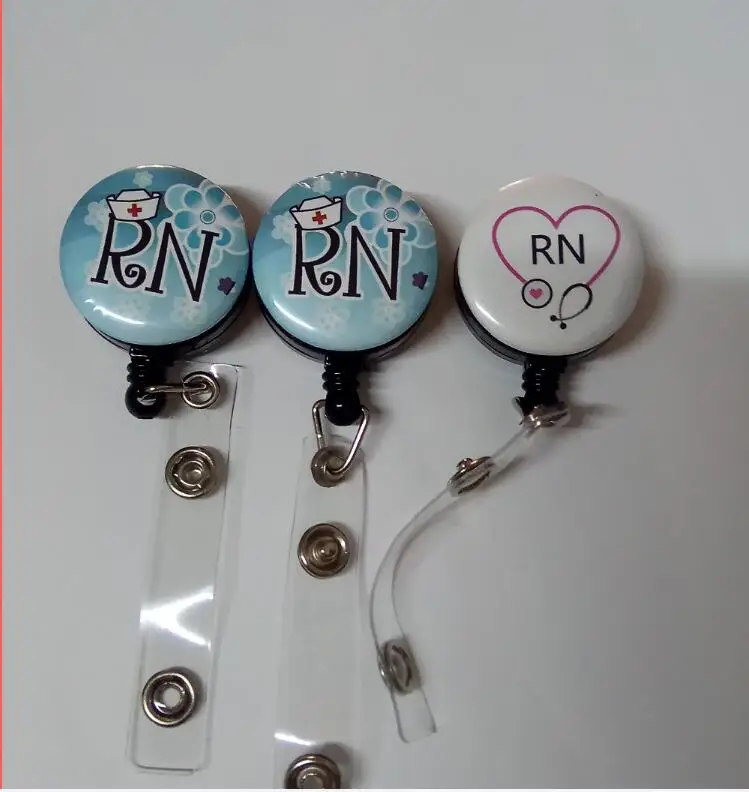 RN Retractable ID Badge Holder Metal Clip 10pcs/lot
RN Retractable ID Badge Holder Metal Clip 10pcs/lot