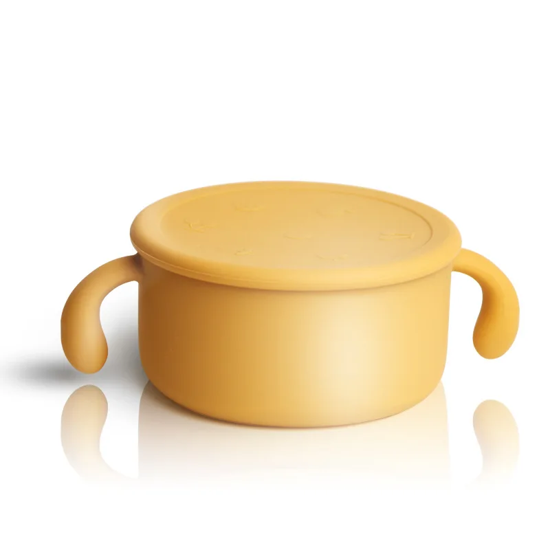 Children's Silicone Snack Cup Feeding Snack Bowl Baby Baby Complementary Food Bowl Out Travel Convenient Carry Cover Dust Bowl
Children's Silicone Snack Cup Feeding Snack Bowl Baby Baby Complementary Food Bowl Out Travel Convenient Carry Cover Dust Bowl