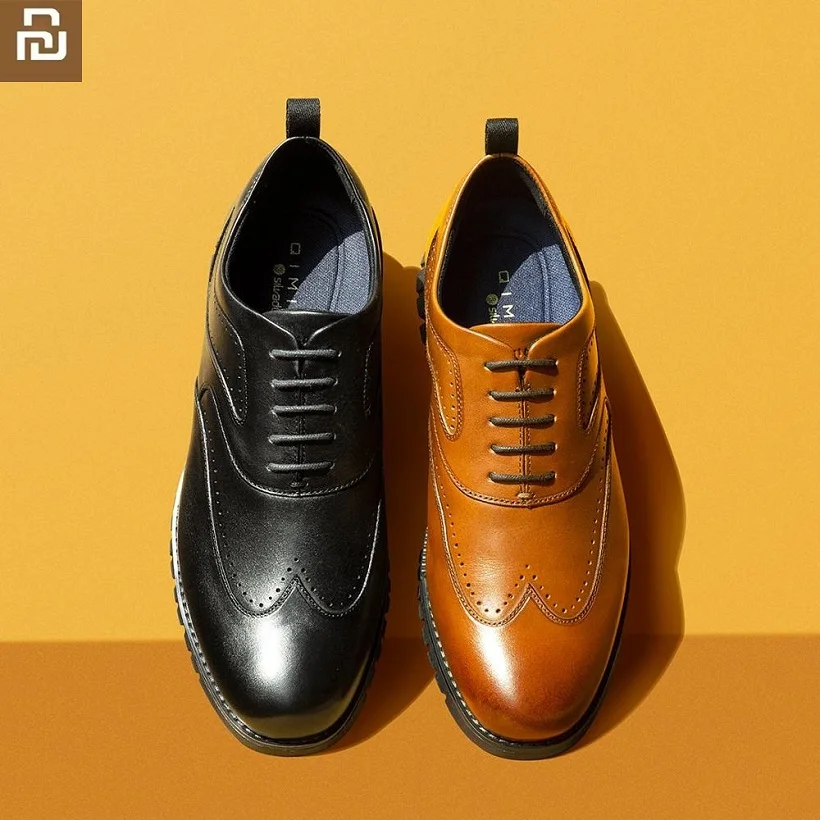 Youpin Qimian Men lightweight sports oxford shoes Breathable cowhide Deodorant Slow shock Flats Leather male Dress Wedding Shoes
Youpin Qimian Men lightweight sports oxford shoes Breathable cowhide Deodorant Slow shock Flats Leather male Dress Wedding Shoes