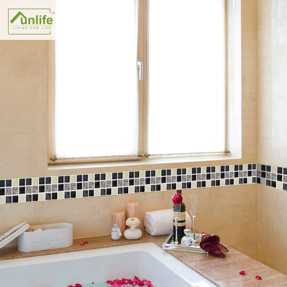 Funlife® Wall Border Building Blocks Self-Adhesive DIY Tile Sticker Peel & Stick Oil Proof Removable for Kitchen Bathroom
Funlife® Wall Border Building Blocks Self-Adhesive DIY Tile Sticker Peel & Stick Oil Proof Removable for Kitchen Bathroom