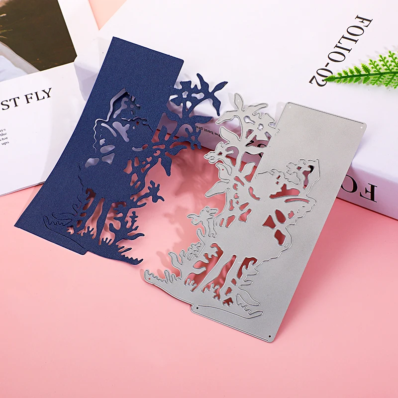 Fairy Frame Cutting Dies For Scrapbooking New Clear Stamps Metal Cut Die Mold Card Making DIY Stencils Paper Crafts Die Cutter
Fairy Frame Cutting Dies For Scrapbooking New Clear Stamps Metal Cut Die Mold Card Making DIY Stencils Paper Crafts Die Cutter