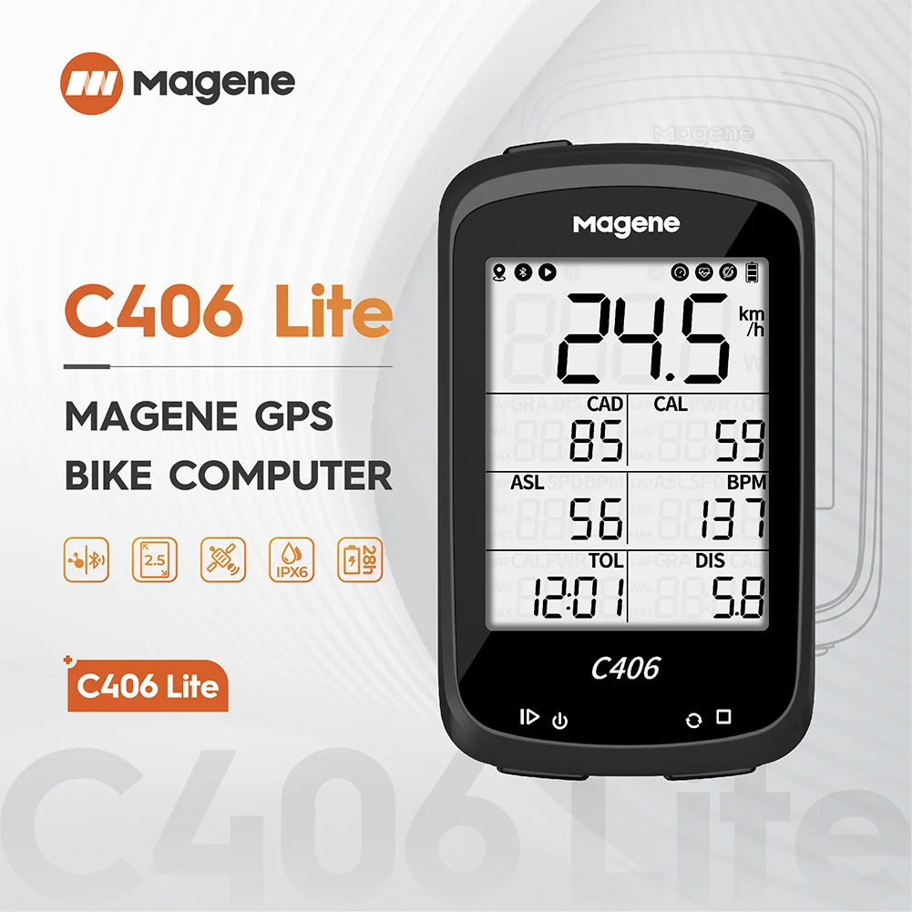 Велосипедный компьютер Magene C406 lite, водонепроницаемый беспроводной Bluetooth компьютер для велосипеда, одометр, пульсометр, скорость, Cadenc
Велосипедный компьютер Magene C406 lite, водонепроницаемый беспроводной Bluetooth компьютер для велосипеда, одометр, пульсометр, скорость, Cadenc