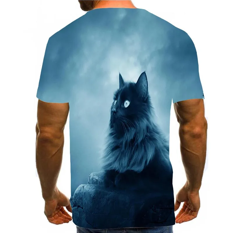 Men Graphic T Shirts Round Neck 3D Print Short Sleeve Daily Gray Tops Cat Tees
Men Graphic T Shirts Round Neck 3D Print Short Sleeve Daily Gray Tops Cat Tees
