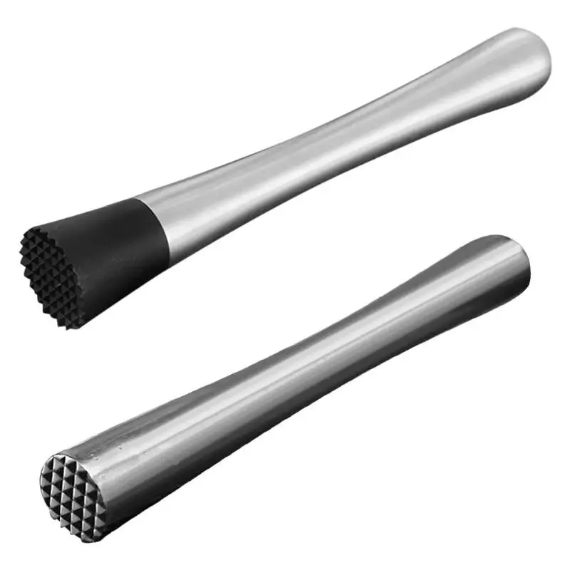 Stainless Steel Wine Mixing Stick Cocktail Muddler Shaker With Crushing Hammer DIY Drink Fruit Muddler Crushed Ice Barware Tool
Stainless Steel Wine Mixing Stick Cocktail Muddler Shaker With Crushing Hammer DIY Drink Fruit Muddler Crushed Ice Barware Tool