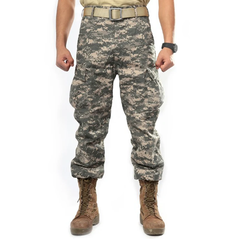 Durable Multi-pocket Army Outdoor Military Tactical Camouflage Combat Trousers Clothes Suit Autumn and Winter Men's Pants
Durable Multi-pocket Army Outdoor Military Tactical Camouflage Combat Trousers Clothes Suit Autumn and Winter Men's Pants