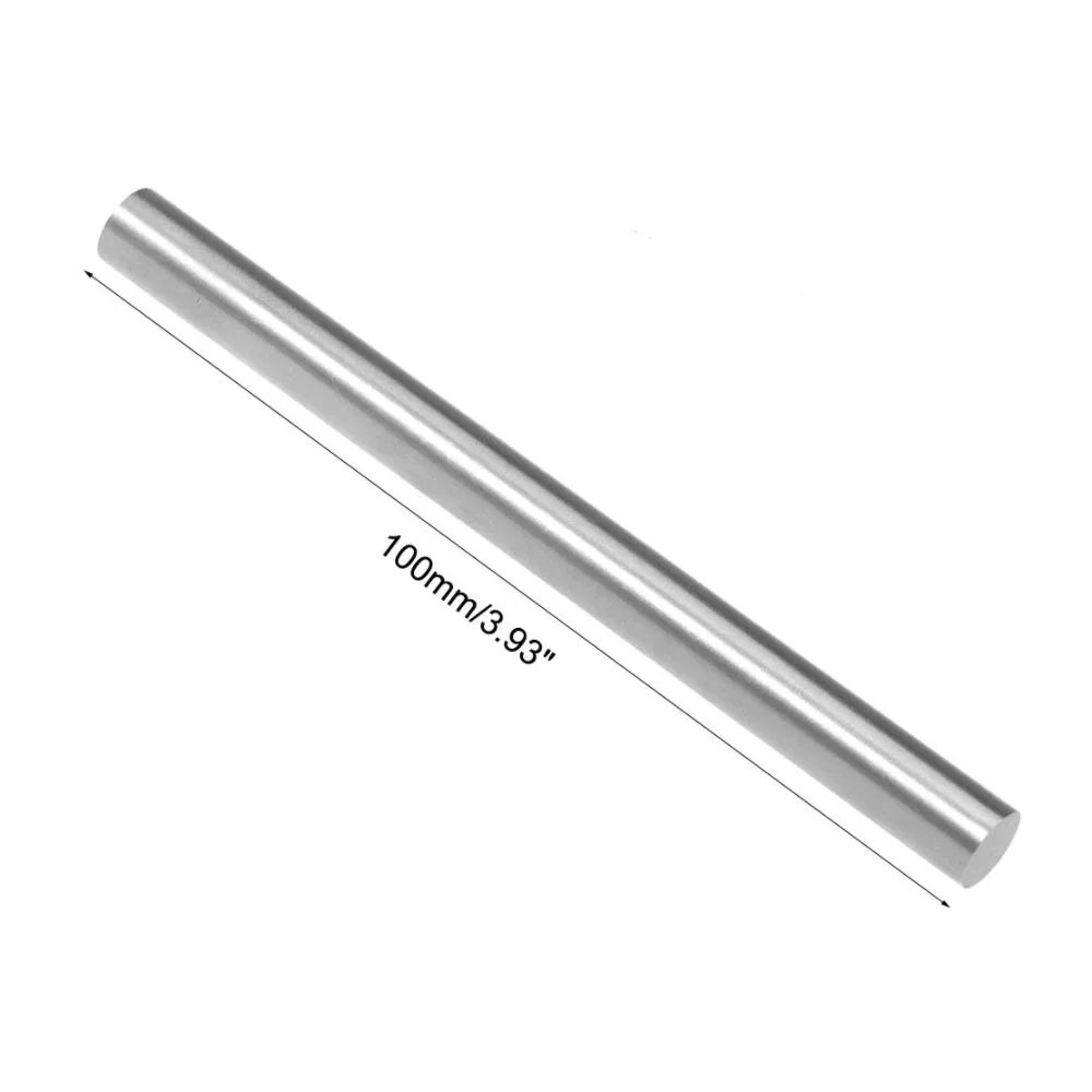 Round Steel Rod, HSS Bar Stock Tool 100mm Long, for Shaft Gear Drill Lathes Boring Machine Turning Miniature Axle 5pcs
Round Steel Rod, HSS Bar Stock Tool 100mm Long, for Shaft Gear Drill Lathes Boring Machine Turning Miniature Axle 5pcs