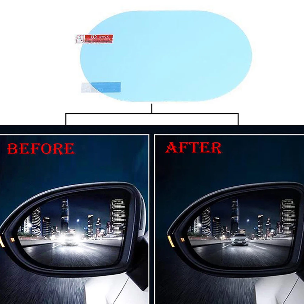 2pcs Car Rain-proof Film Rearview Mirror Waterproof Film Universal Window Glass Clear Anti-Fog Anti-reflective Sticker Rainproof
2pcs Car Rain-proof Film Rearview Mirror Waterproof Film Universal Window Glass Clear Anti-Fog Anti-reflective Sticker Rainproof