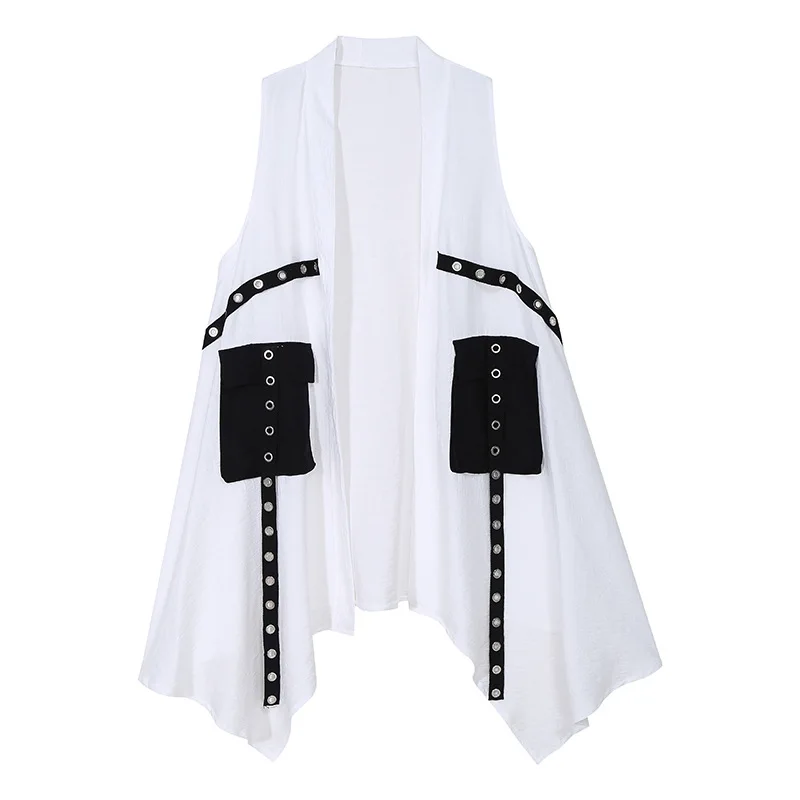 SuperAen 2021 Summer New Japanese Women's Clothing Fashion Harajuku Vest A Line Sleeveless Jacket Coat
SuperAen 2021 Summer New Japanese Women's Clothing Fashion Harajuku Vest A Line Sleeveless Jacket Coat