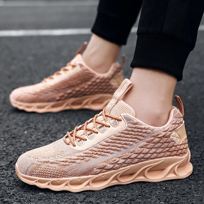 New Men Sneakers Outdoor Jogging Sport Shoes Mesh Cushion Fashion Non-Slip Tourism Casual Training Running Tennis Shoes Blue
New Men Sneakers Outdoor Jogging Sport Shoes Mesh Cushion Fashion Non-Slip Tourism Casual Training Running Tennis Shoes Blue