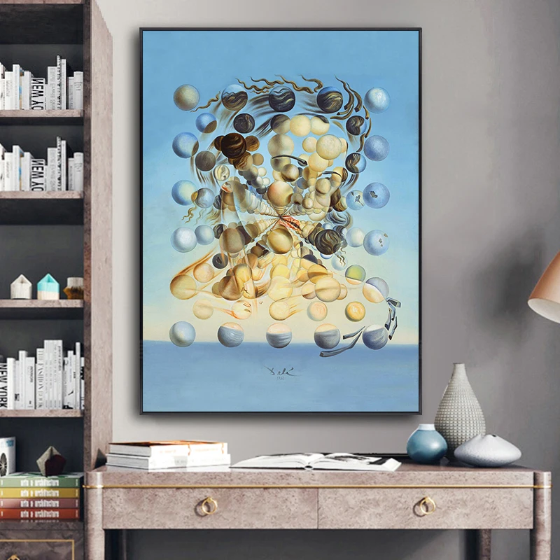 Modern Art Famous Painting Salvador Dali Galatea Spheres Poster Oil Painting Canvas Painting Wall Art for Living Room Home Decor
Modern Art Famous Painting Salvador Dali Galatea Spheres Poster Oil Painting Canvas Painting Wall Art for Living Room Home Decor